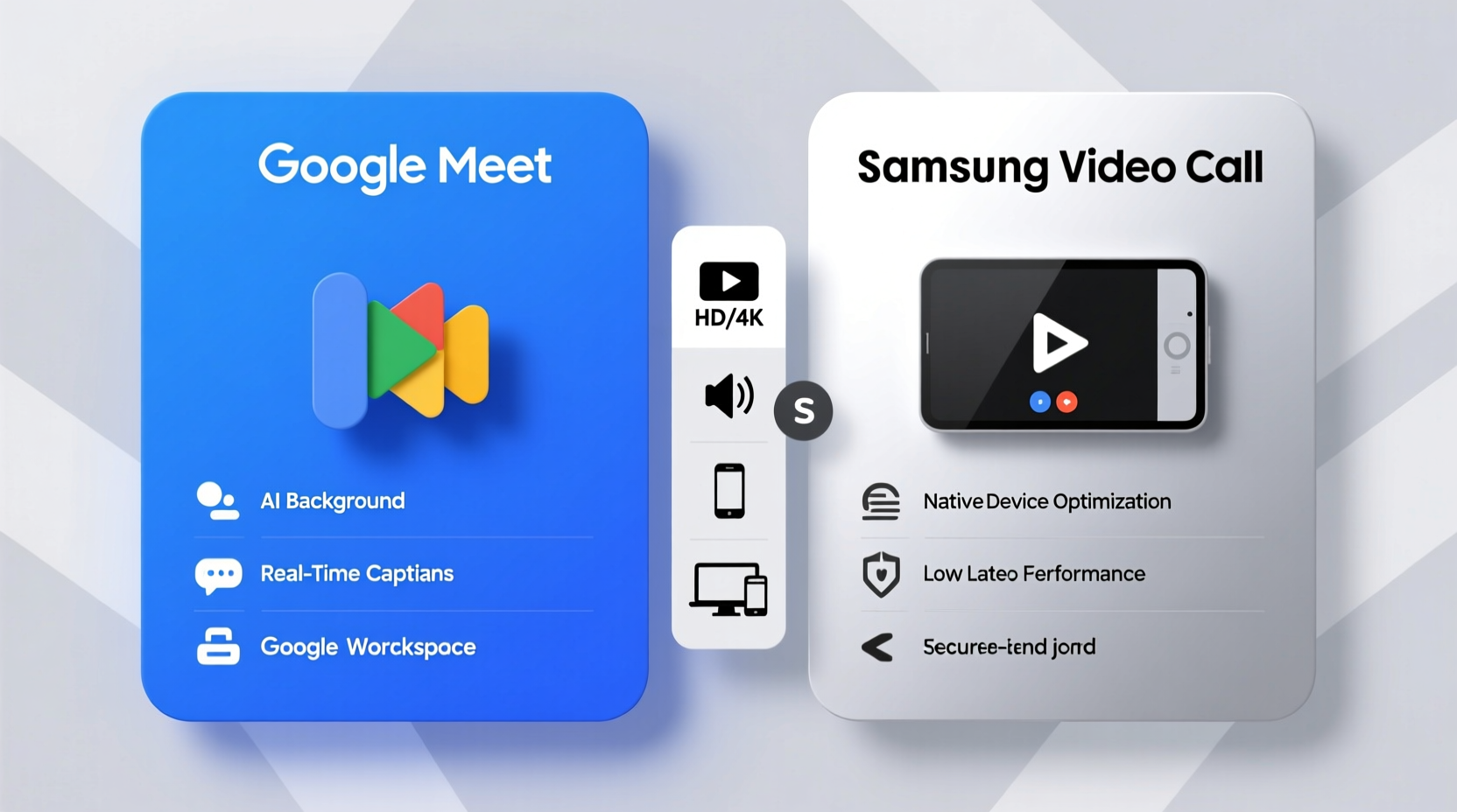 is google meet really better than samsung video call or is it just hype