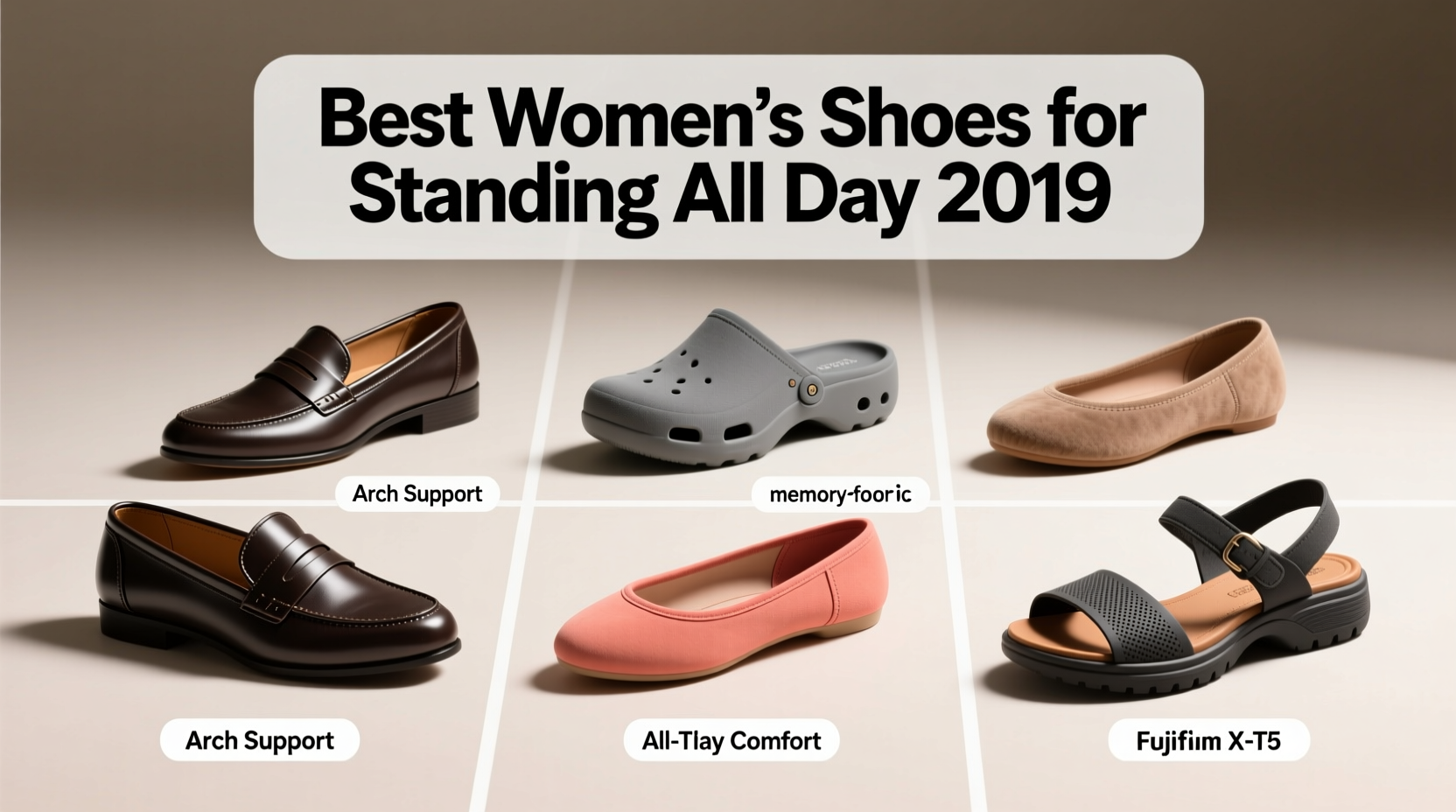 best womens shoes for standing all day 2019