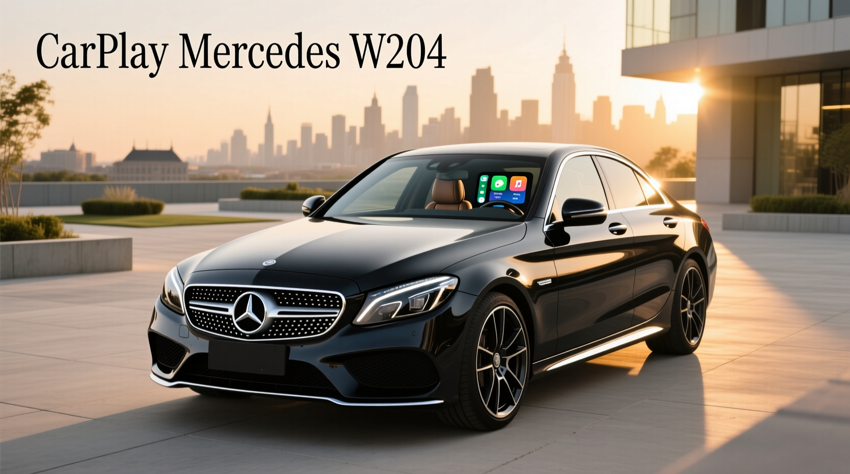 Can I Add CarPlay to My Mercedes W204? How to Install