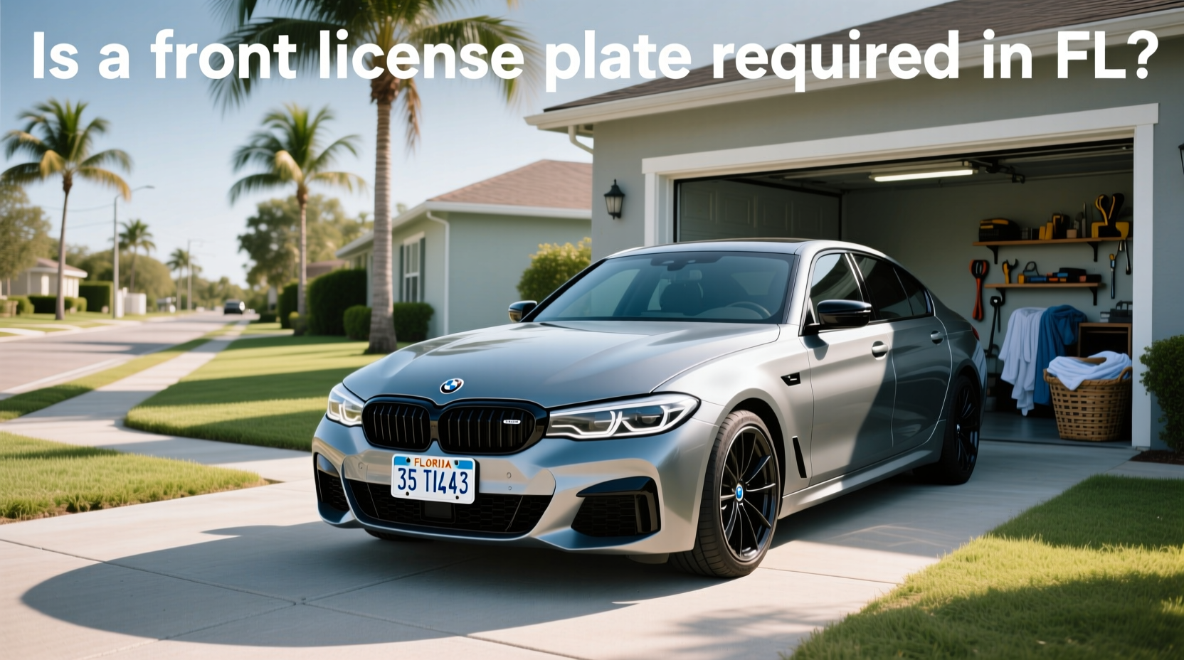 How to Choose BMW Front License Plate, Is It Required in FL?