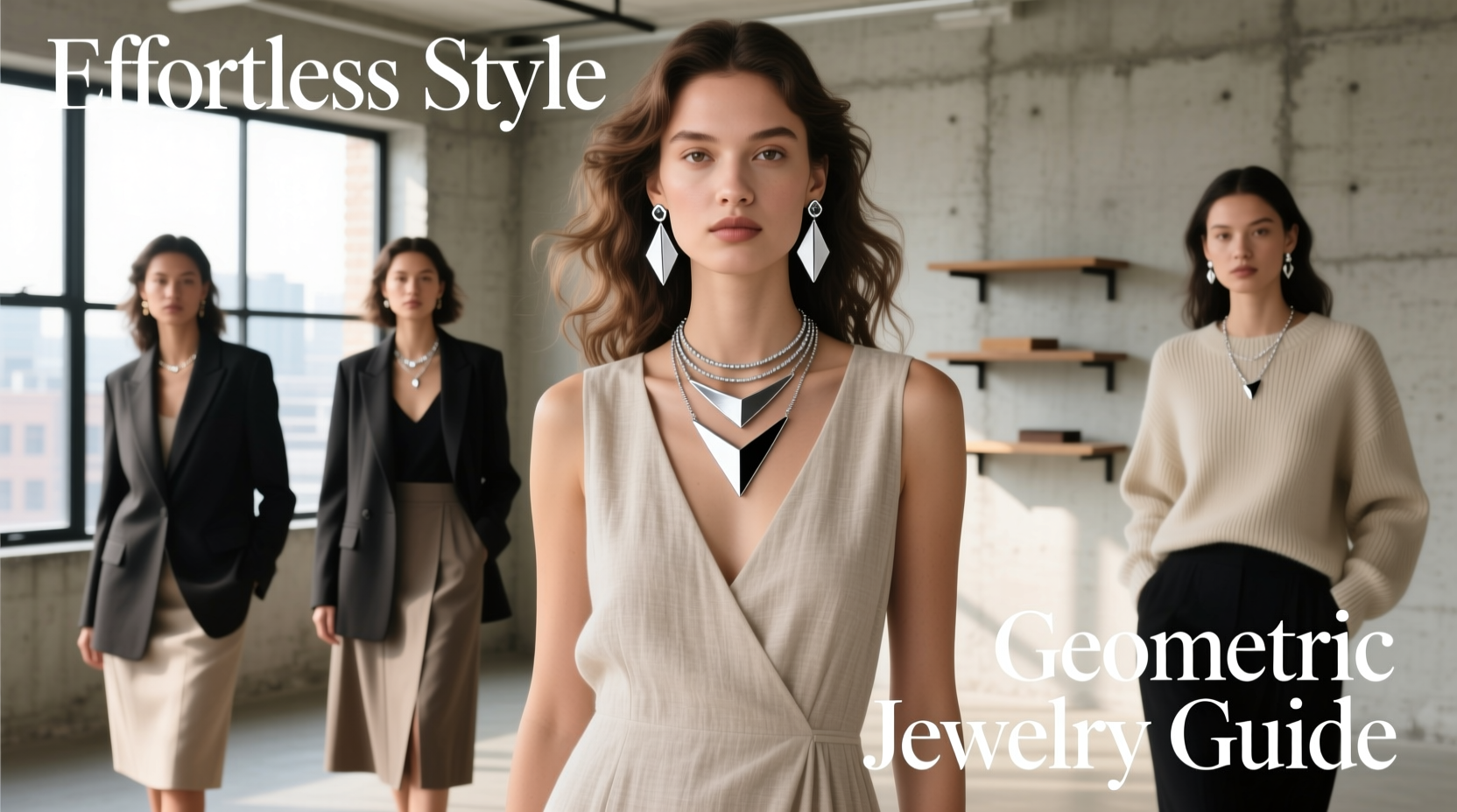 effortless style a complete guide to pairing geometric jewelry with your outfits