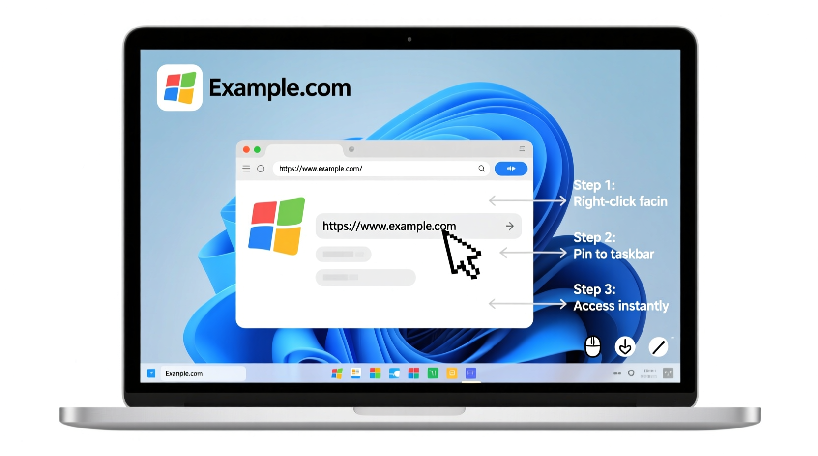 the complete guide to pinning any website to your windows taskbar for quick access