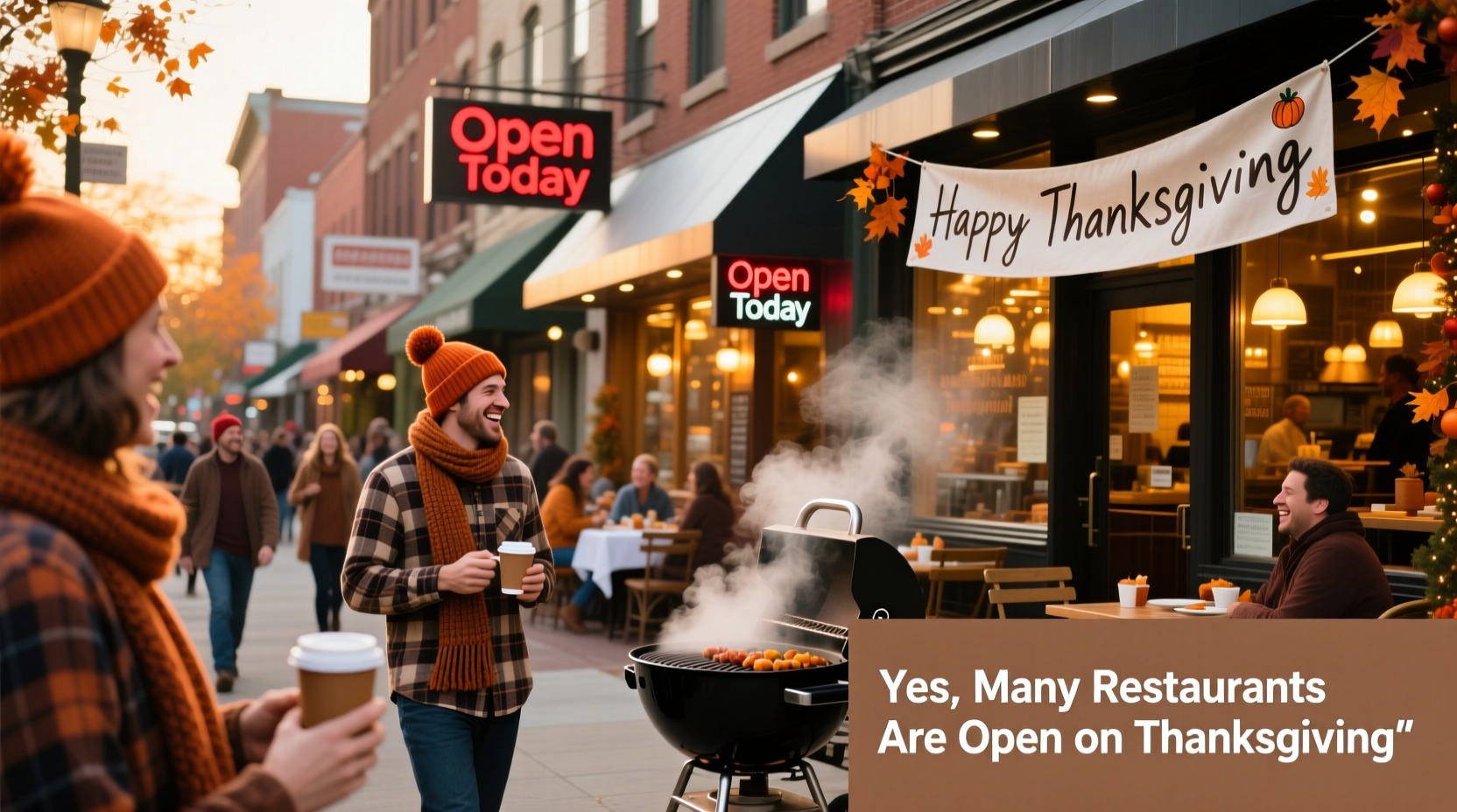 is any restaurant open on thanksgiving