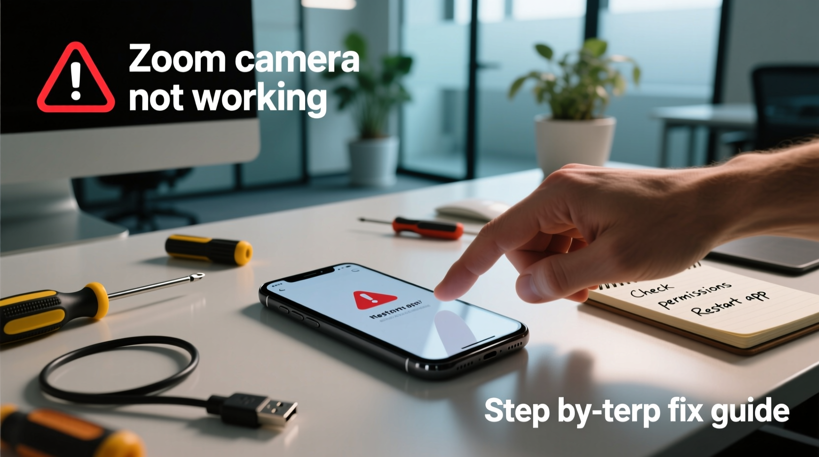 zoom camera not working troubleshooting video issues