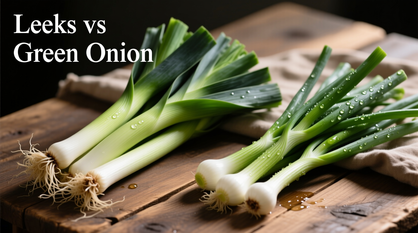 leeks vs green onion