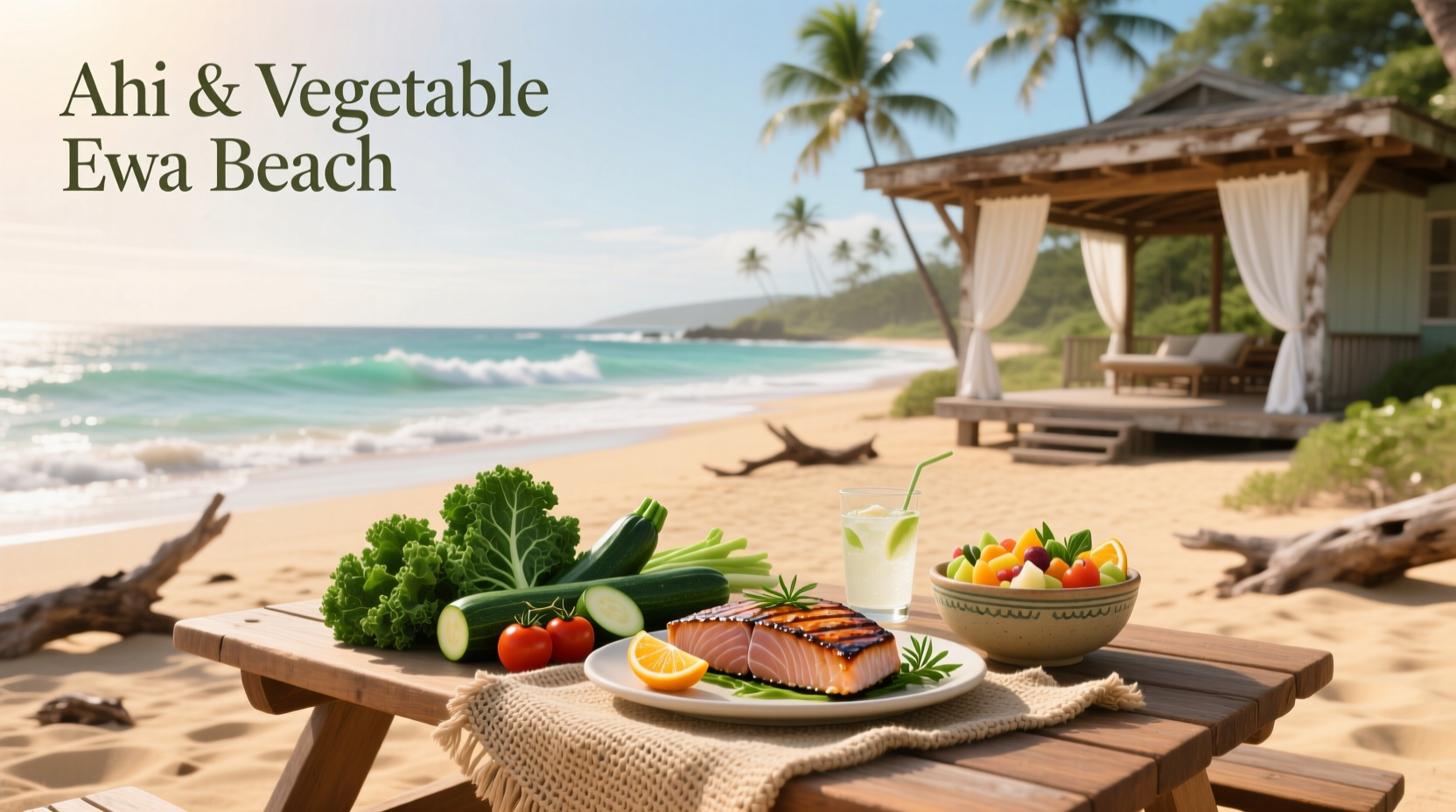 ahi vegetable ewa beach dining guide