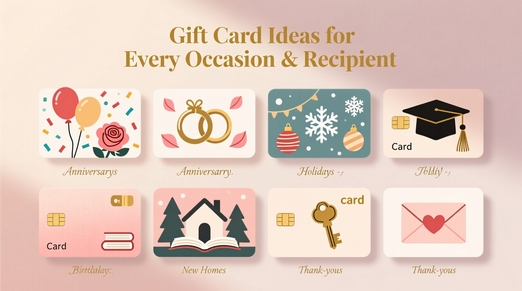 adding a gift card ideas for every occasion recipient
