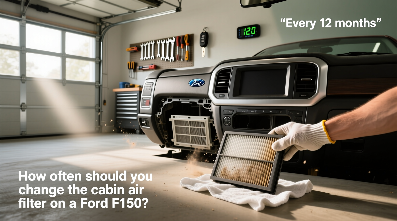 2013 f150 cabin air filter when to replace