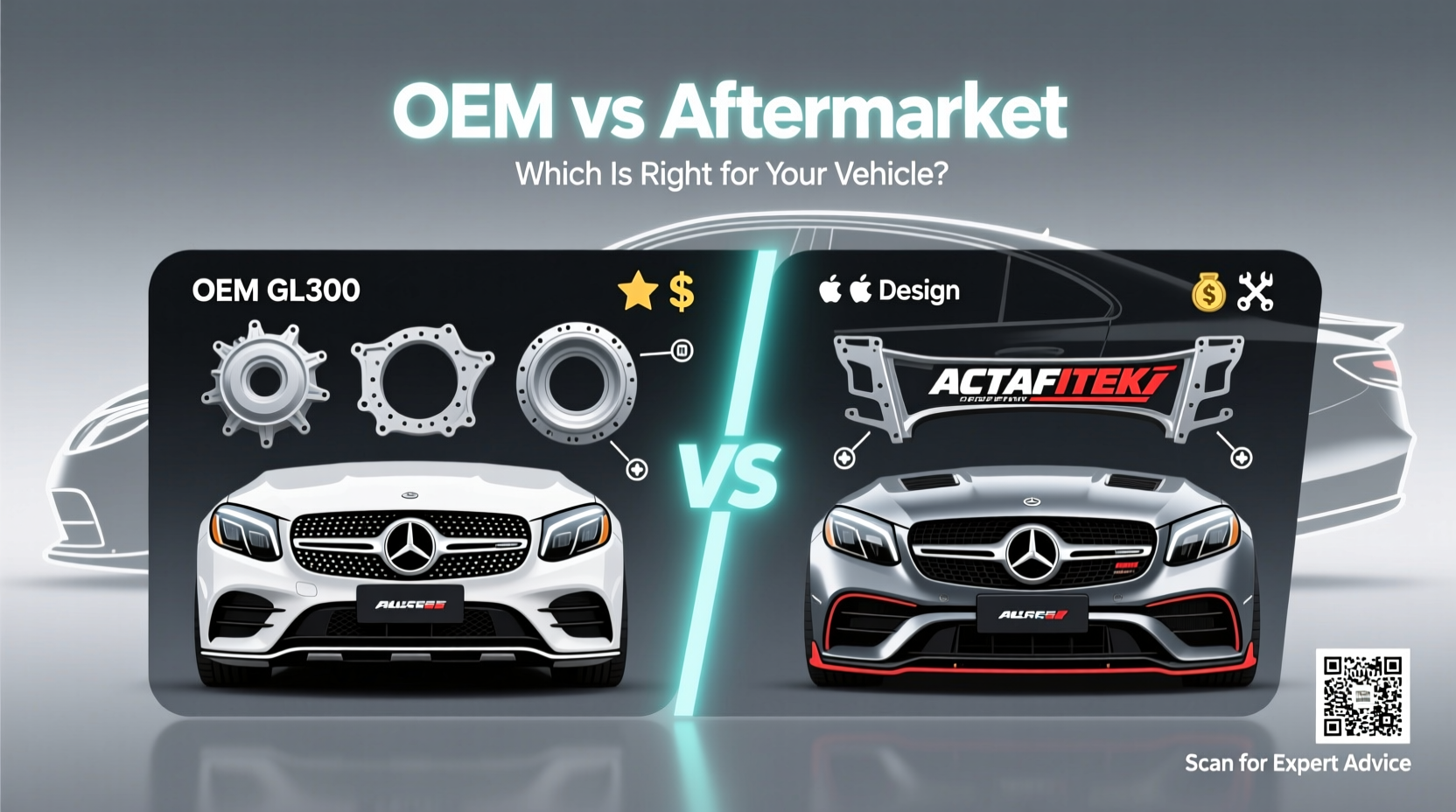 glc300 oem vs aftermarket