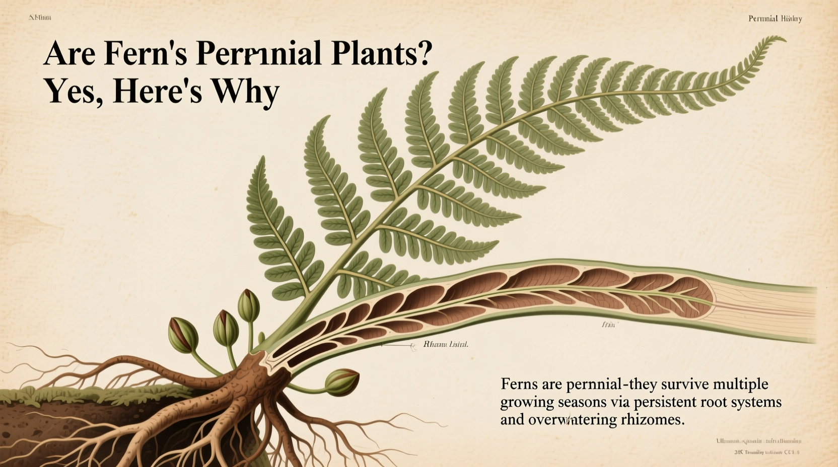 are ferns perennial plants