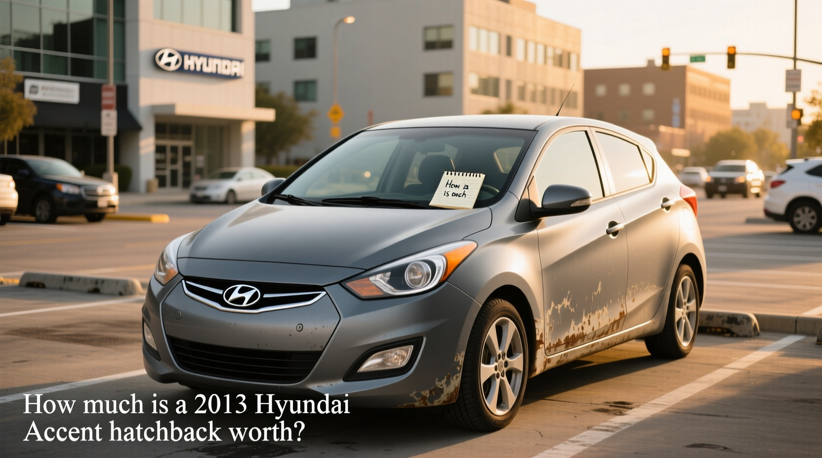 2013 Hyundai Accent Hatchback Value Guide: How to Appraise It