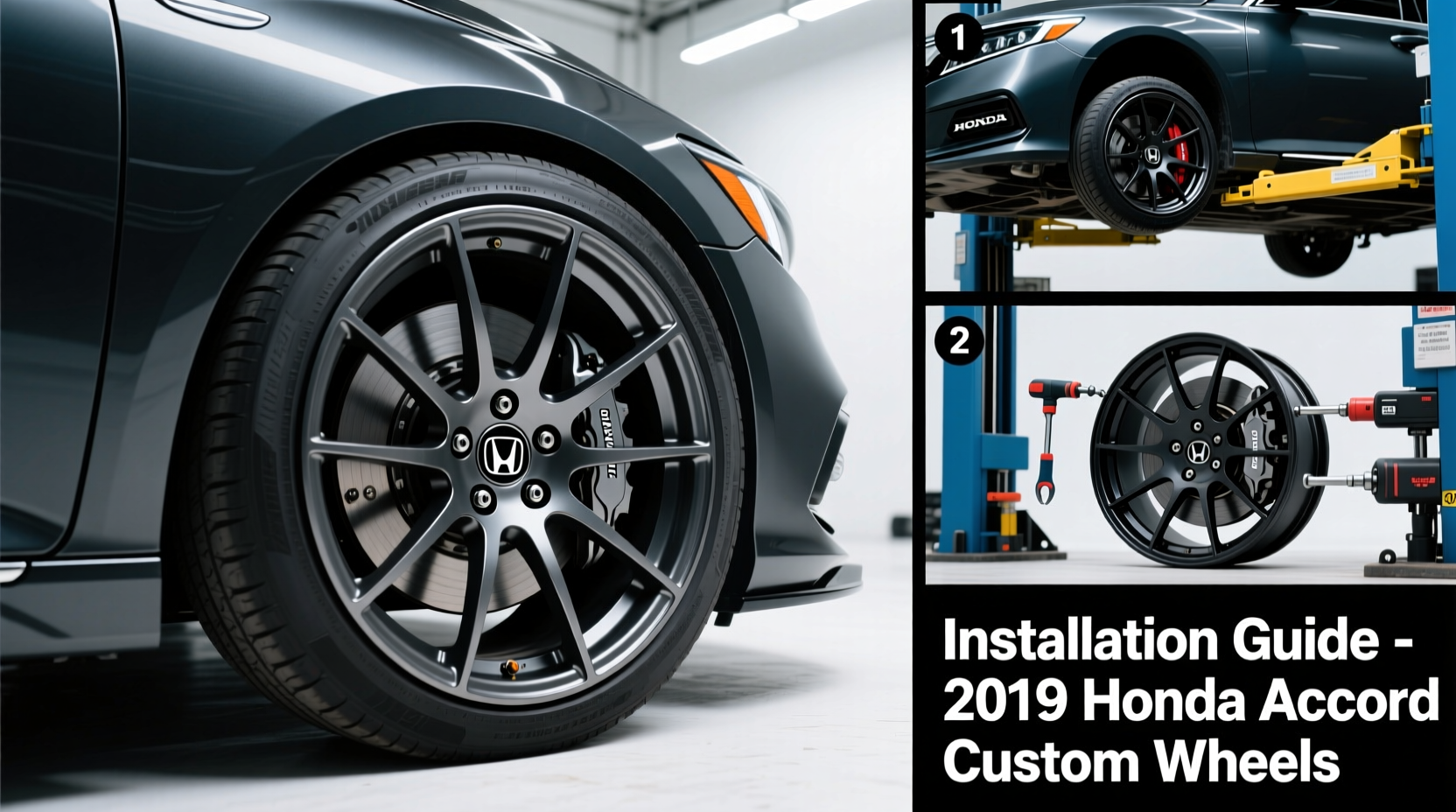 2019 accord custom wheel install