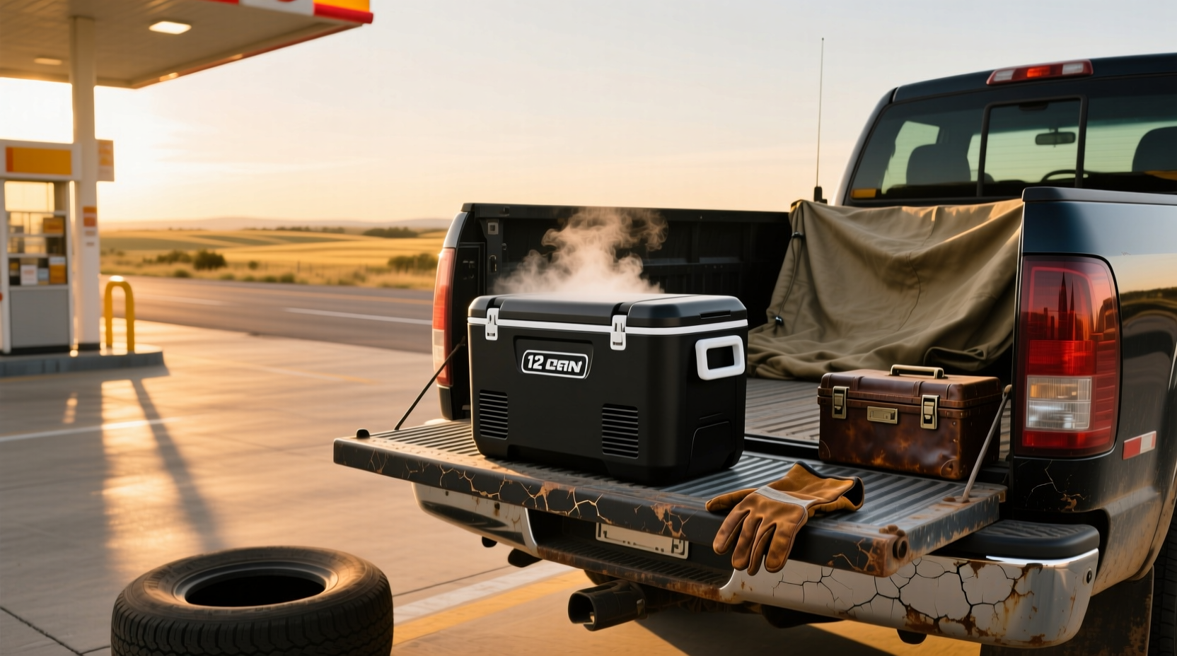 What is the best 12 volt cooler for truck cabs and beds?