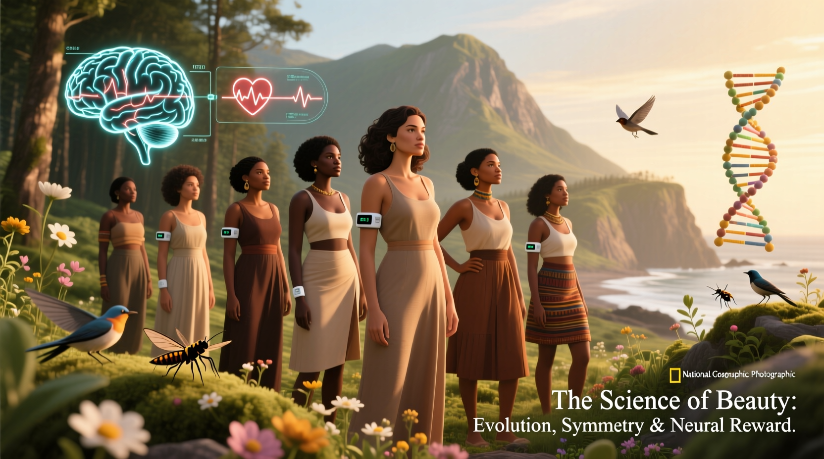 why are females so beautiful exploring the science ideals