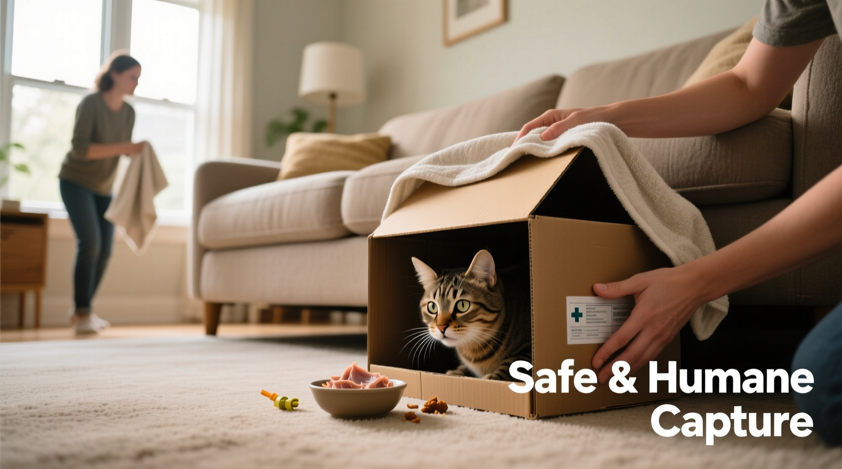 effective strategies for safely catching a feral cat inside your home a step by step guide