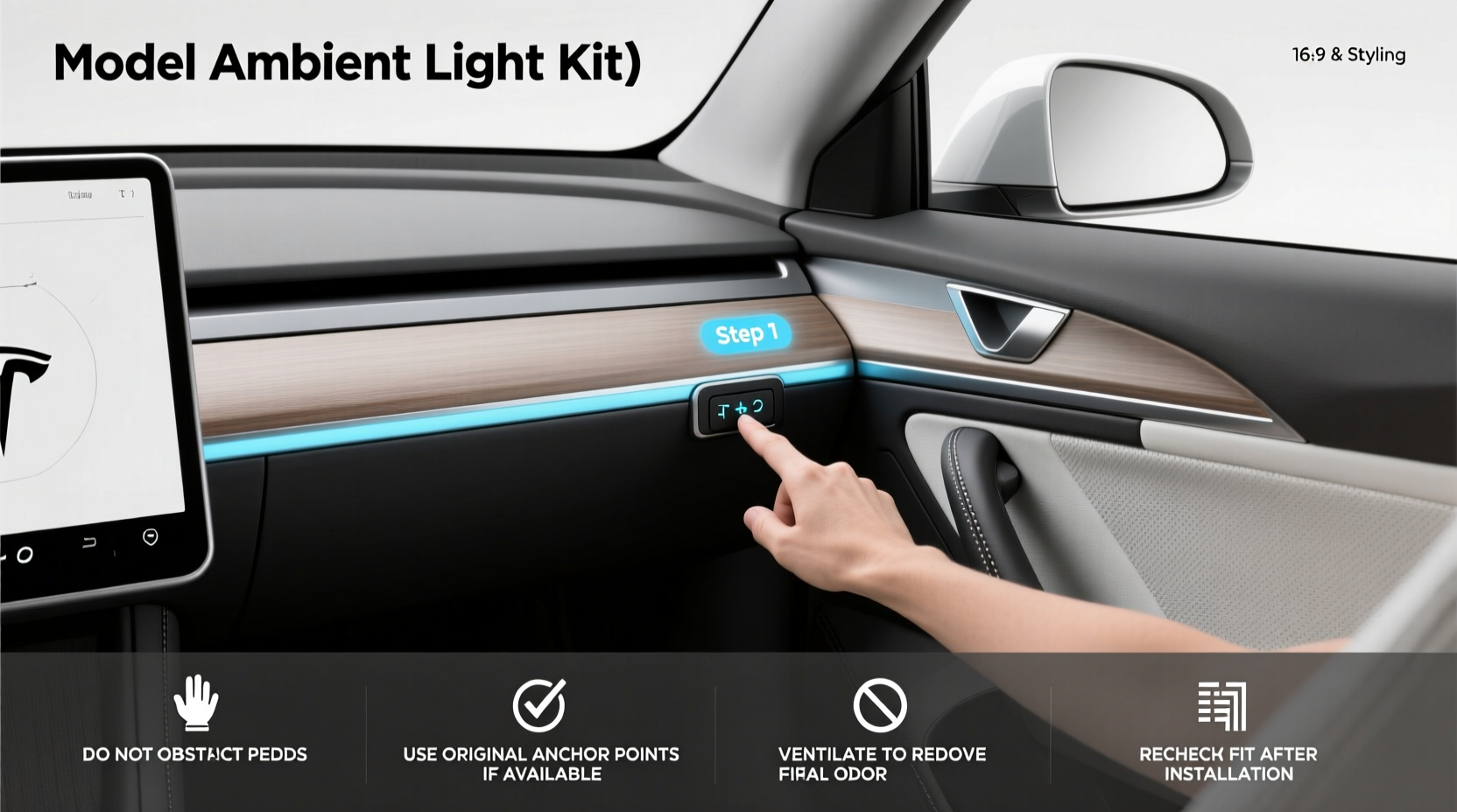 Model Y Ambient Light Kit Buying Guide: How to Choose