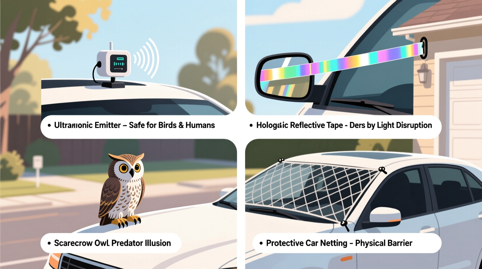 How to Keep Birds Off Your Car: Effective & Humane Methods