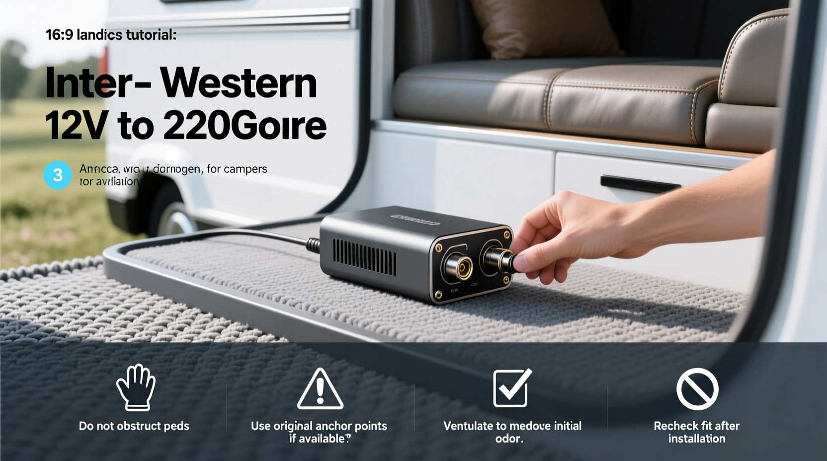 How to Choose Convertisseur 12 Volts 220 Volts Pour Camping Car