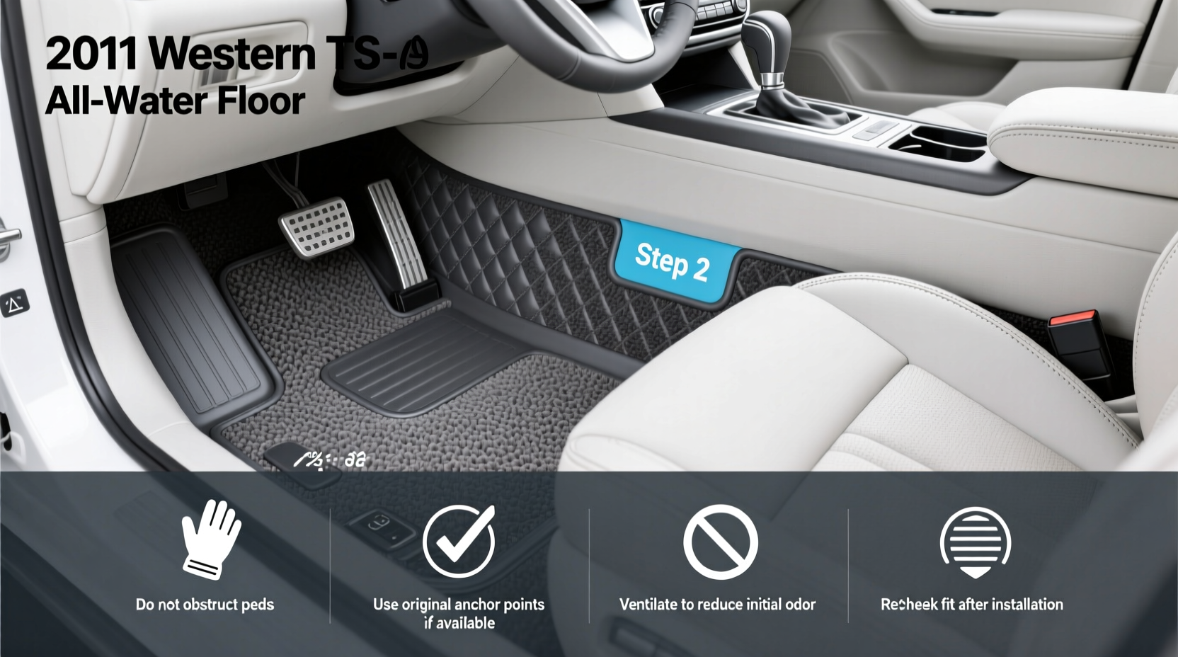 2011 acura tsx all weather floor mats
