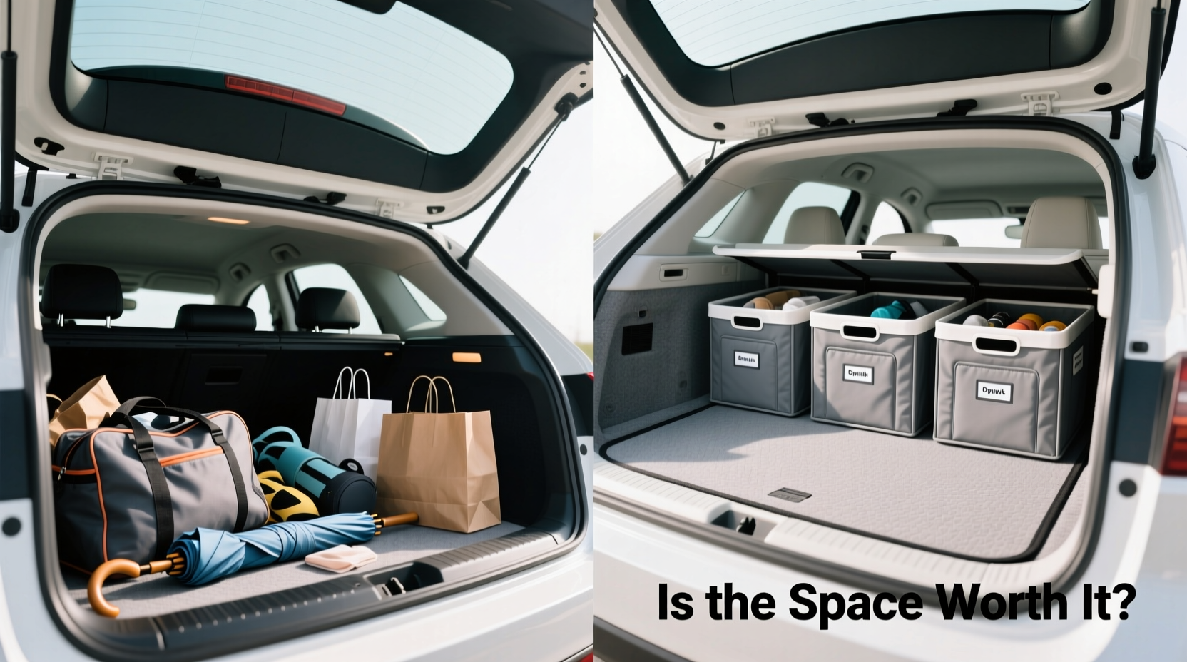 foldable trunk organizer vs open trunk is it worth giving up space