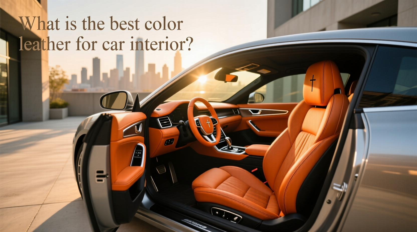 How to Choose Orange Car Leather Seats, What Is the Best Color Leather for Car Interior?