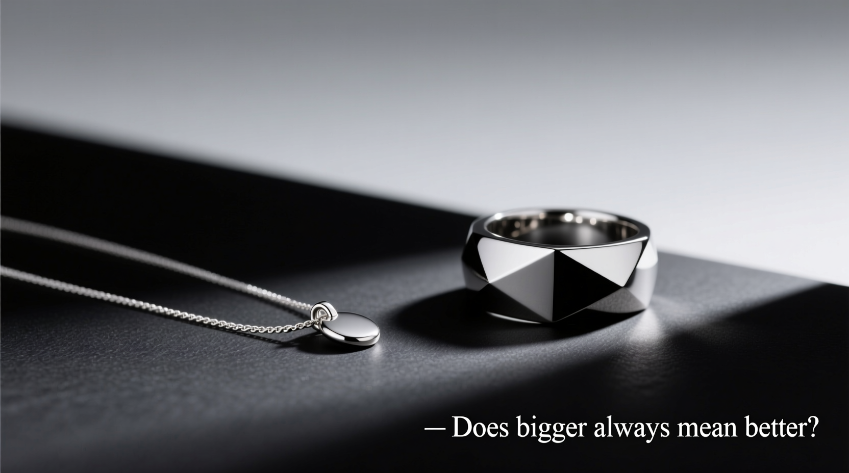 statement vs minimalist jewelry does bigger always mean better