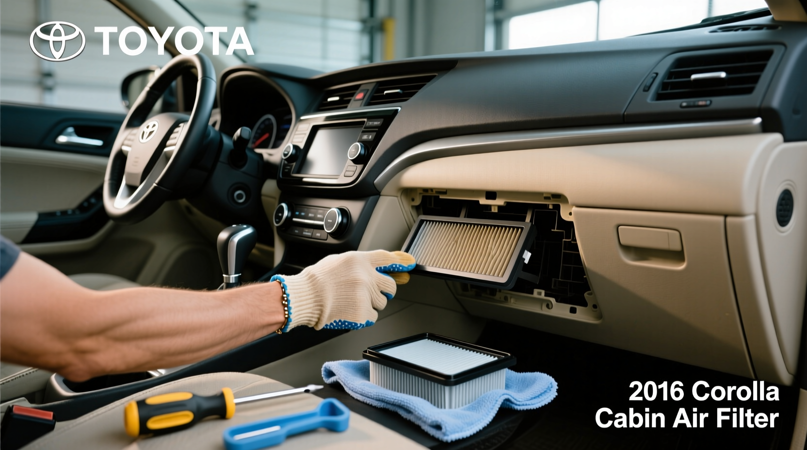 How to Change Cabin Air Filter in 2016 Toyota Corolla