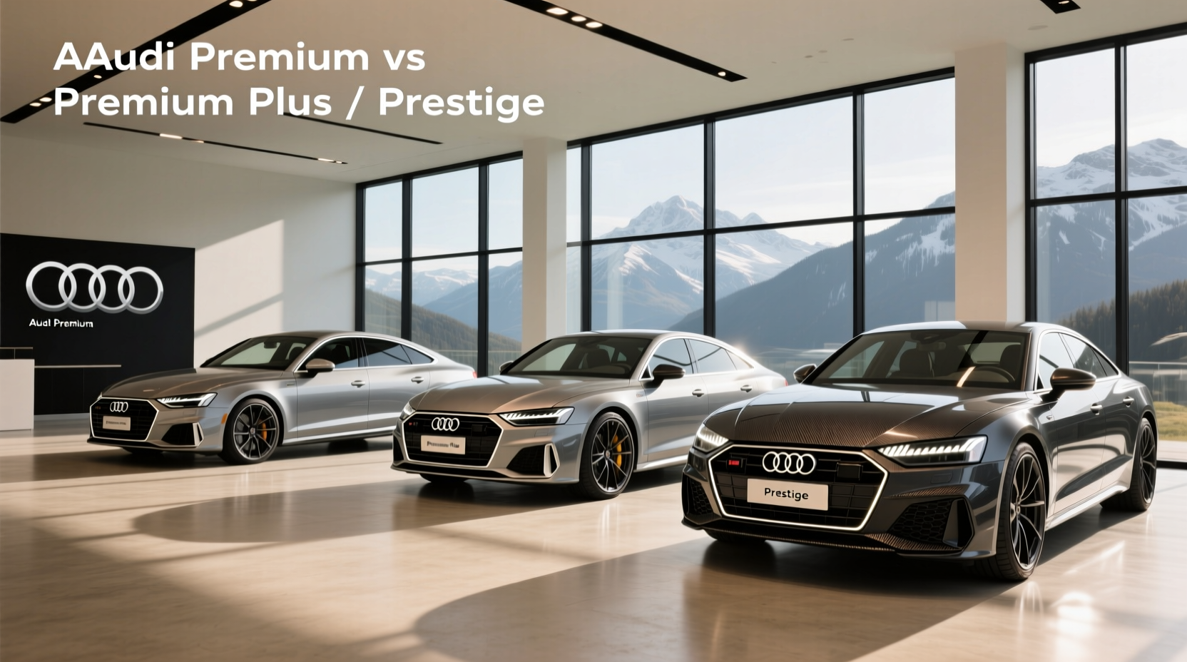 audi premium vs premium plus vs prestige comparison