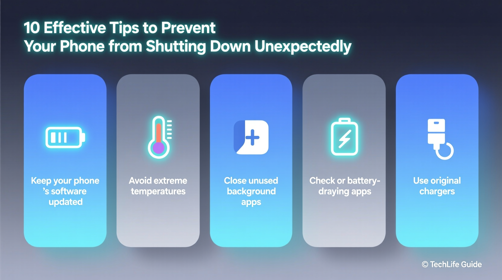 effective tips to prevent your phone from shutting down unexpectedly