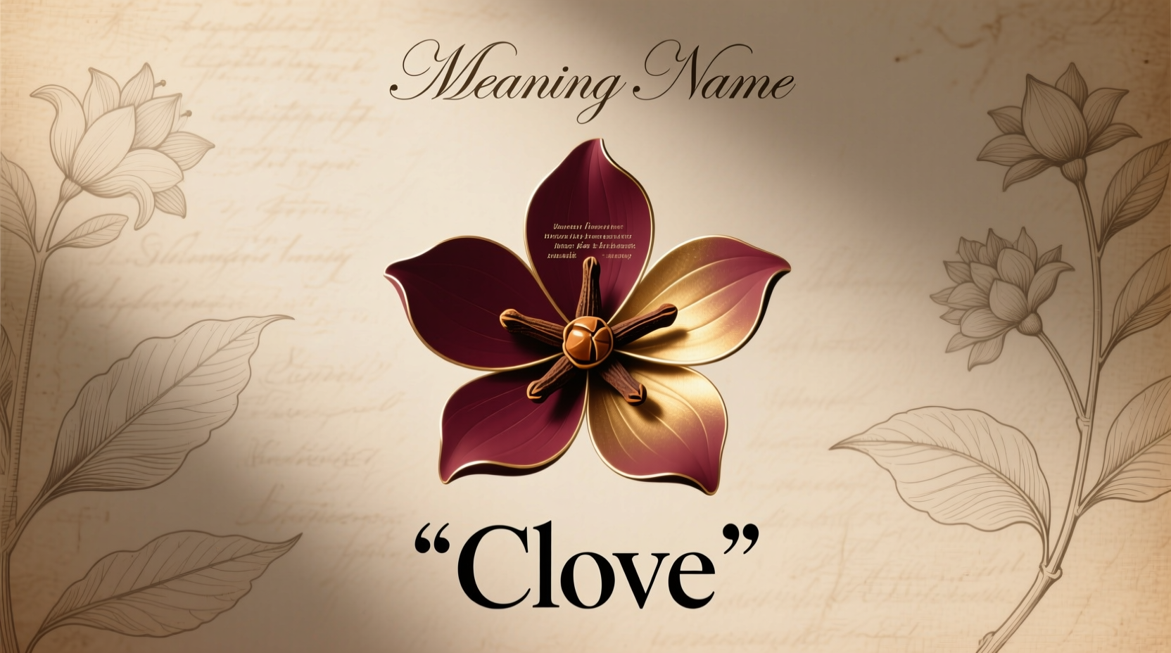 Clove Meaning Name: Etymology and Historical Origins Explained