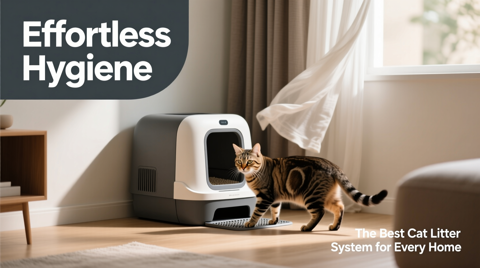 effortless hygiene with the best cat litter system for every home