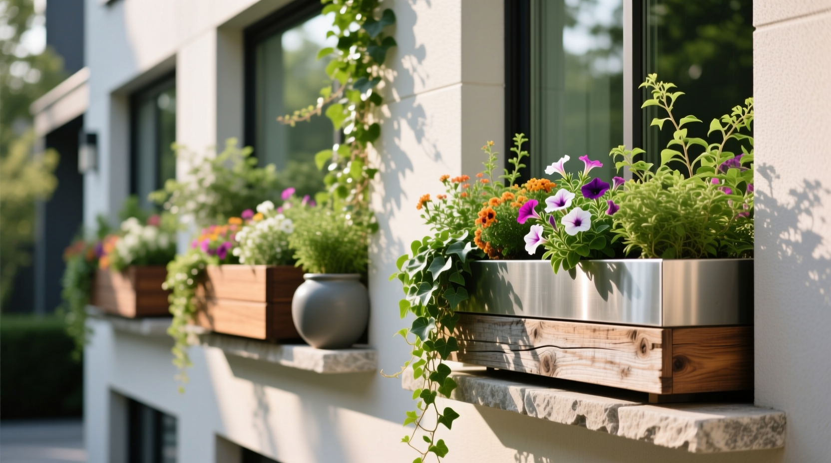 Best Window Boxes: Material, Size & Planting Guide