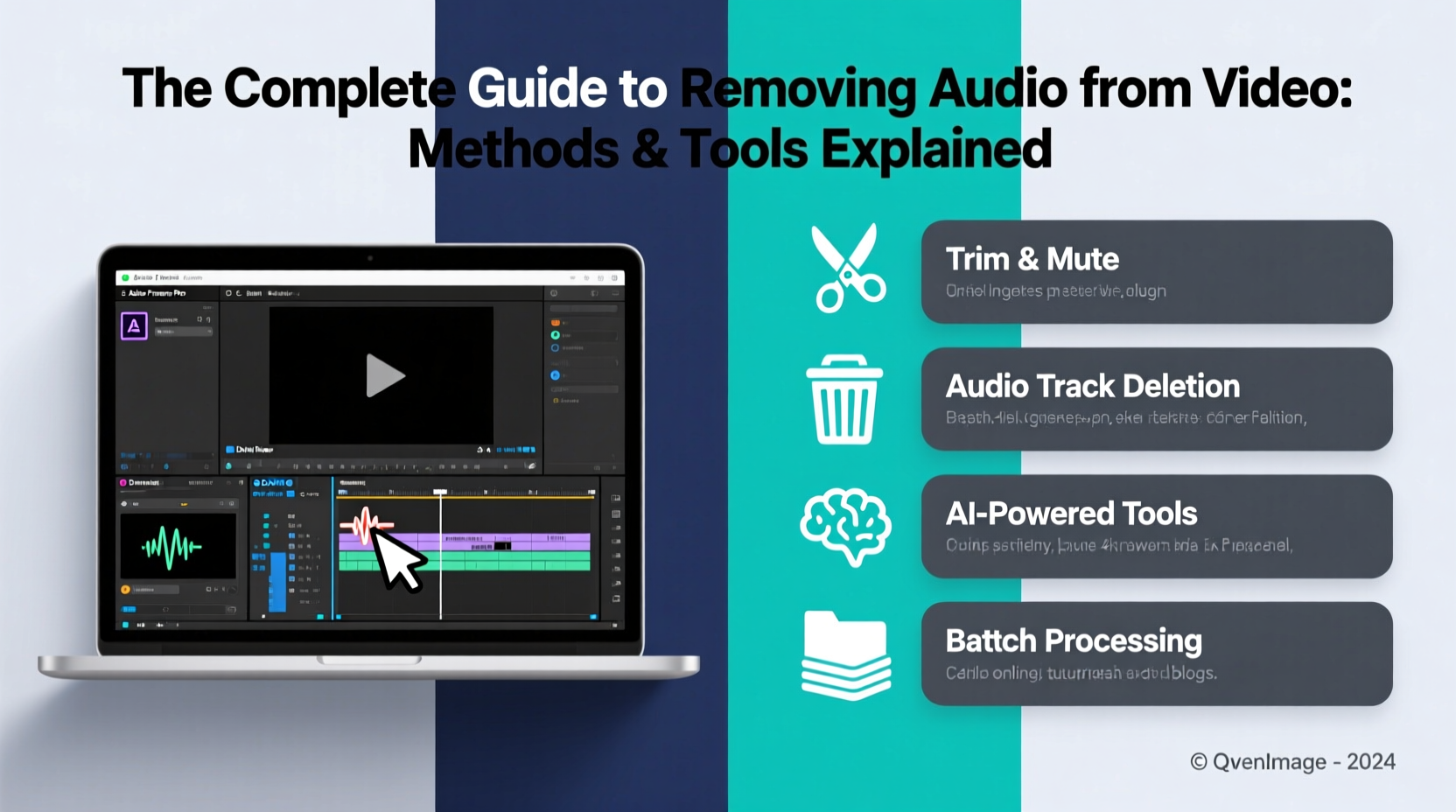 the complete guide to removing audio from video methods and tools explained