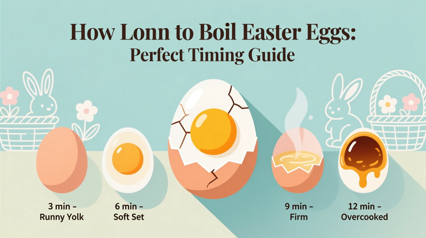 how long boil easter eggs