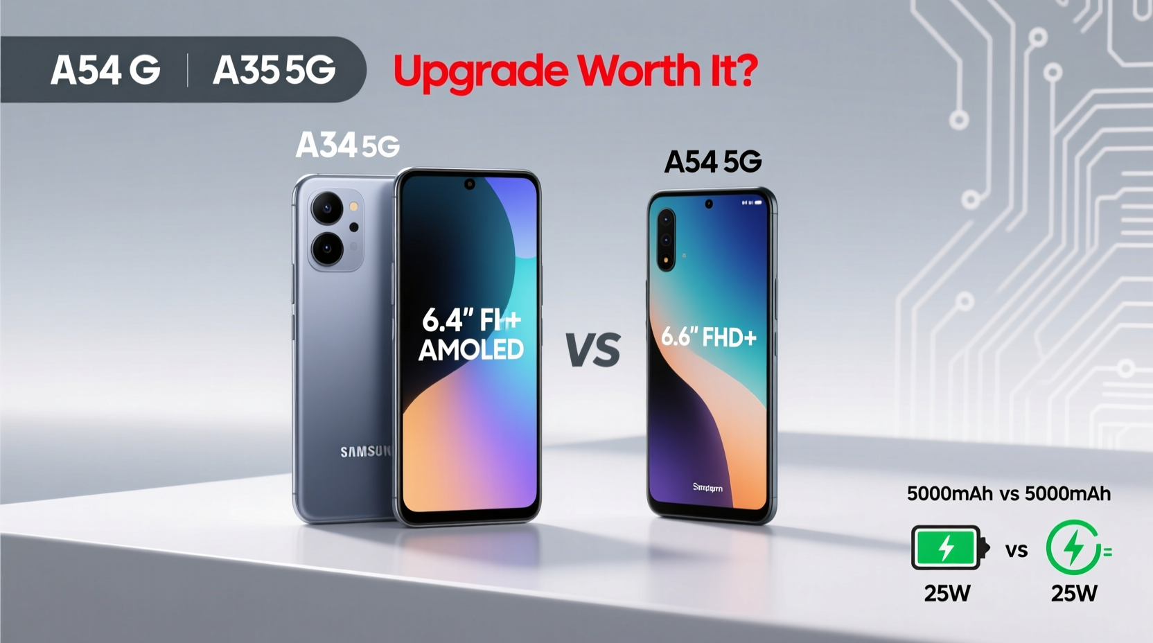 samsung a35 5g vs a54 5g is the newer model really worth the upgrade