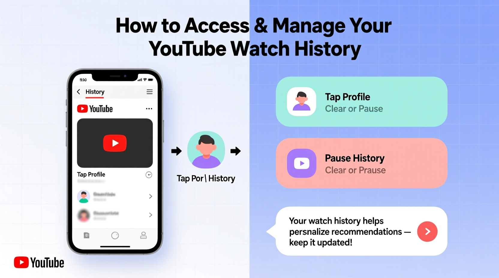 how to easily access and manage your youtube watch history for better recommendations 5