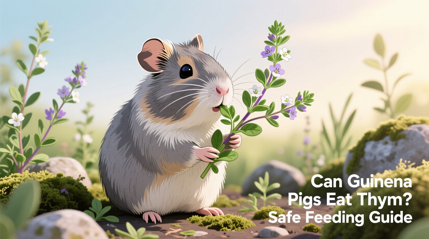 Can Guinea Pigs Eat Thyme? Safe Feeding Guide - Avoiding Confined Feed In Guinea Pig Care