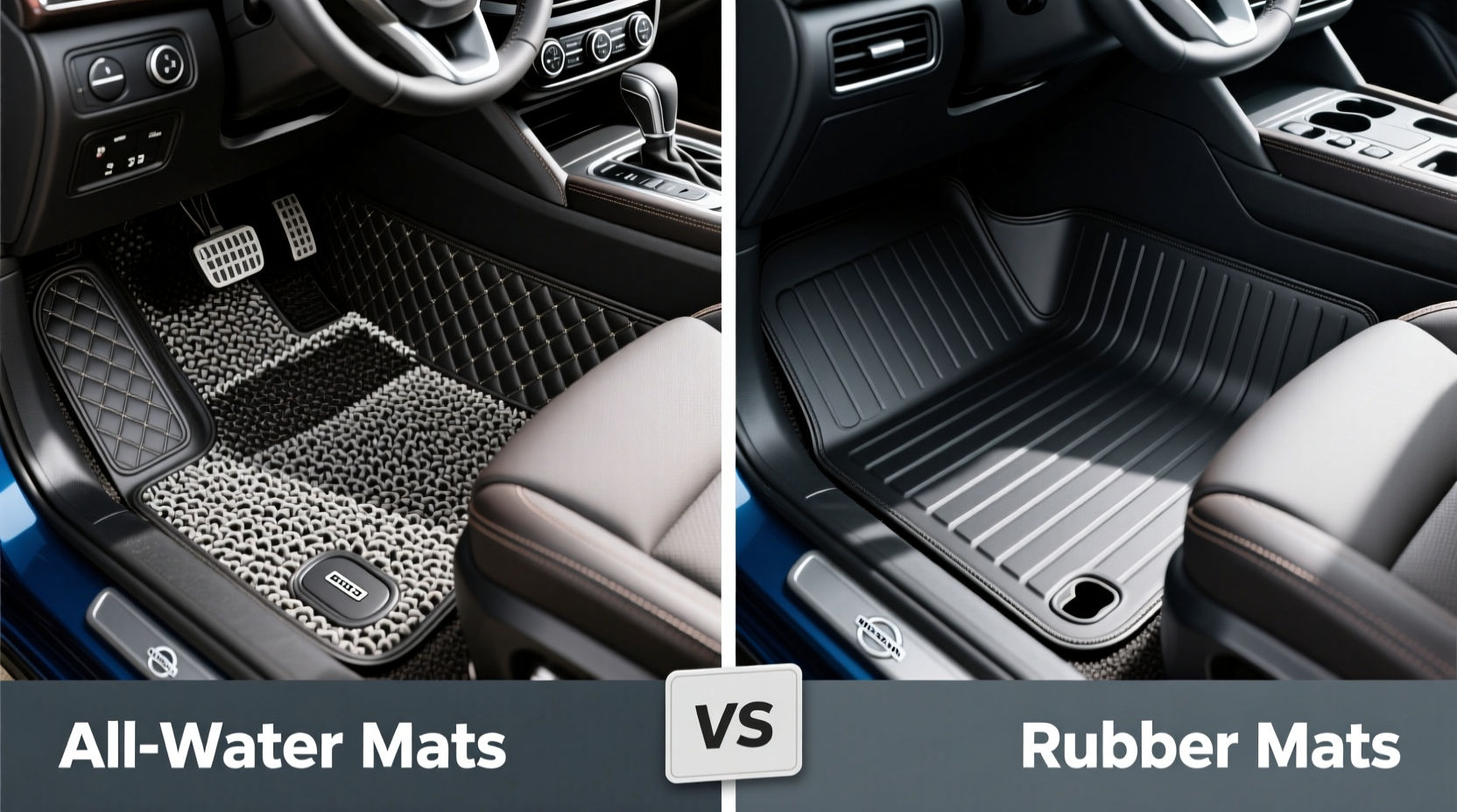 xtrail t33 allweather vs rubber