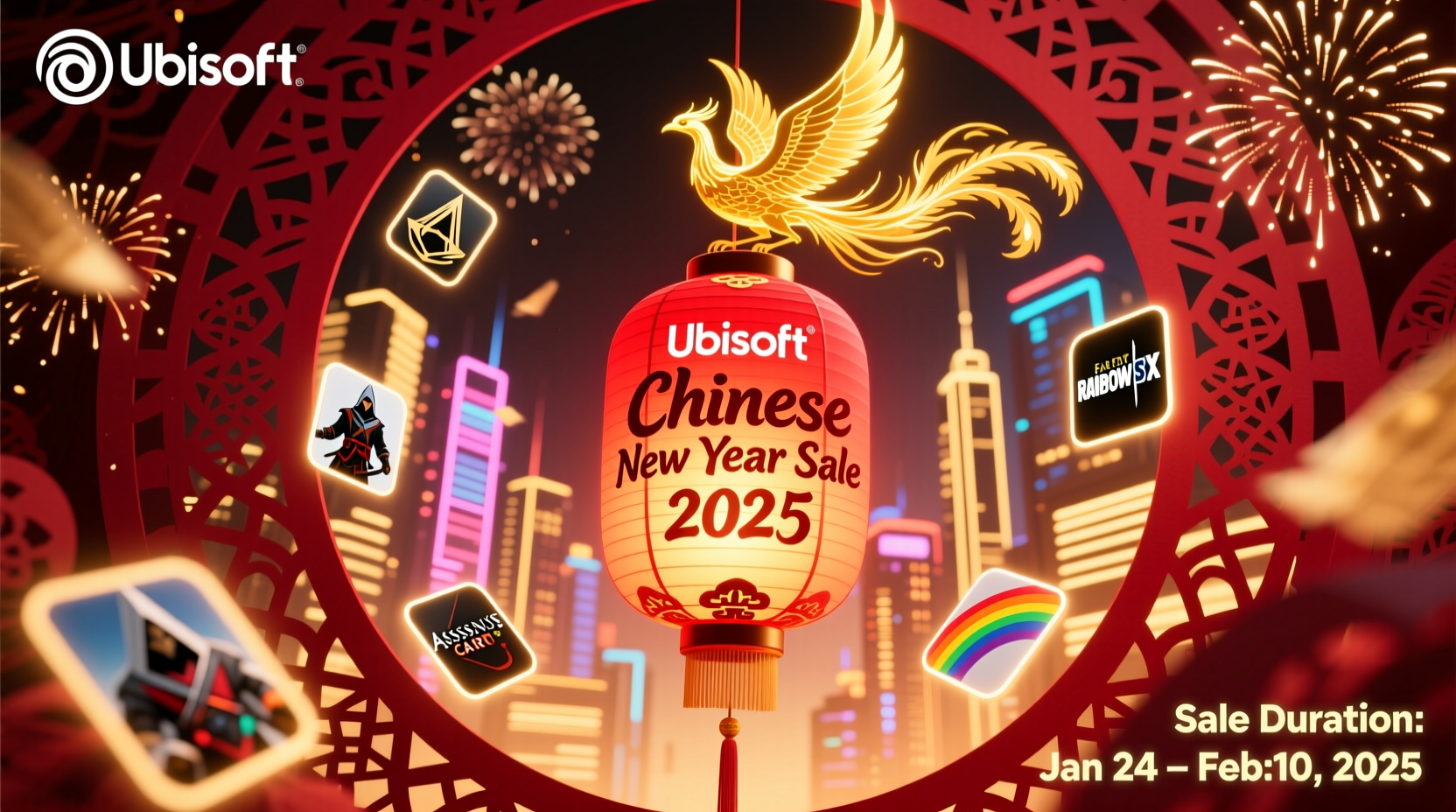 how long is the ubisoft chinese new year sale