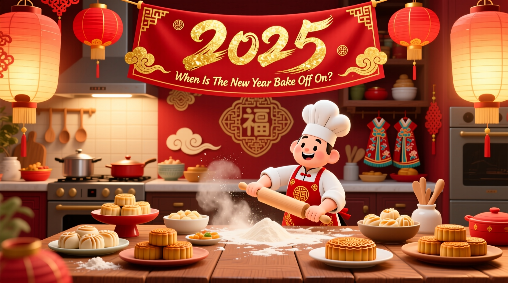 When Is The New Year Bake Off On in 2025?