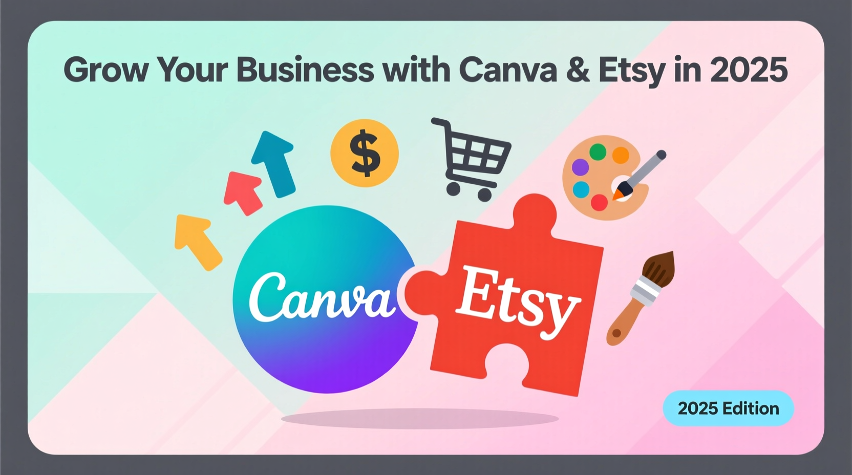 Grow Your Business with Canva & Etsy in 2025