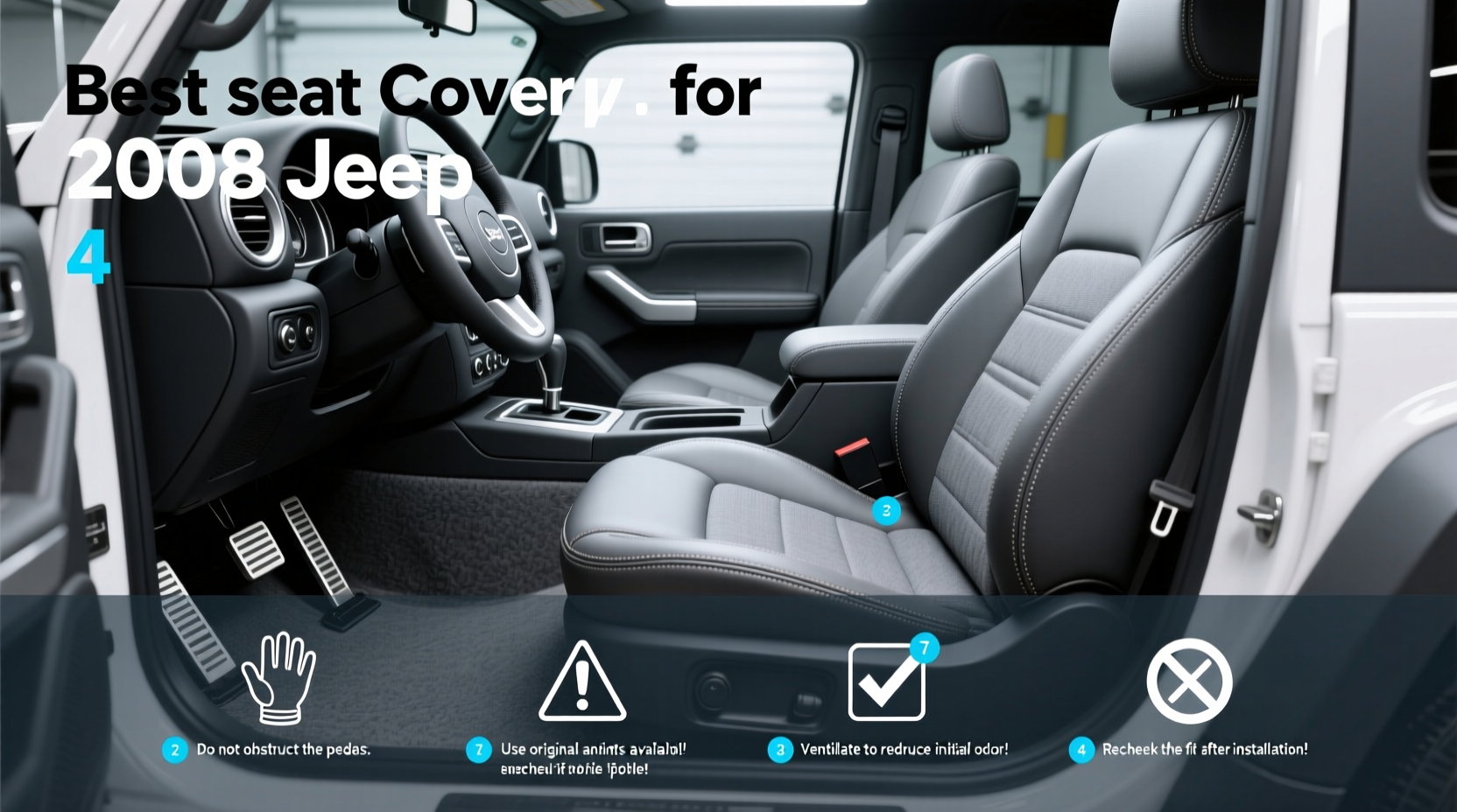 How to Choose Best Seat Covers for 2008 Jeep Wrangler
