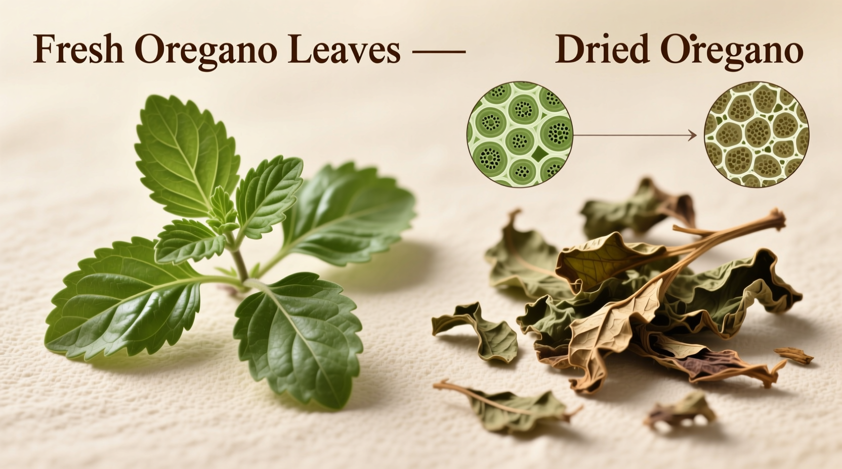 Is Dried Oregano the Same as Oregano Leaves?