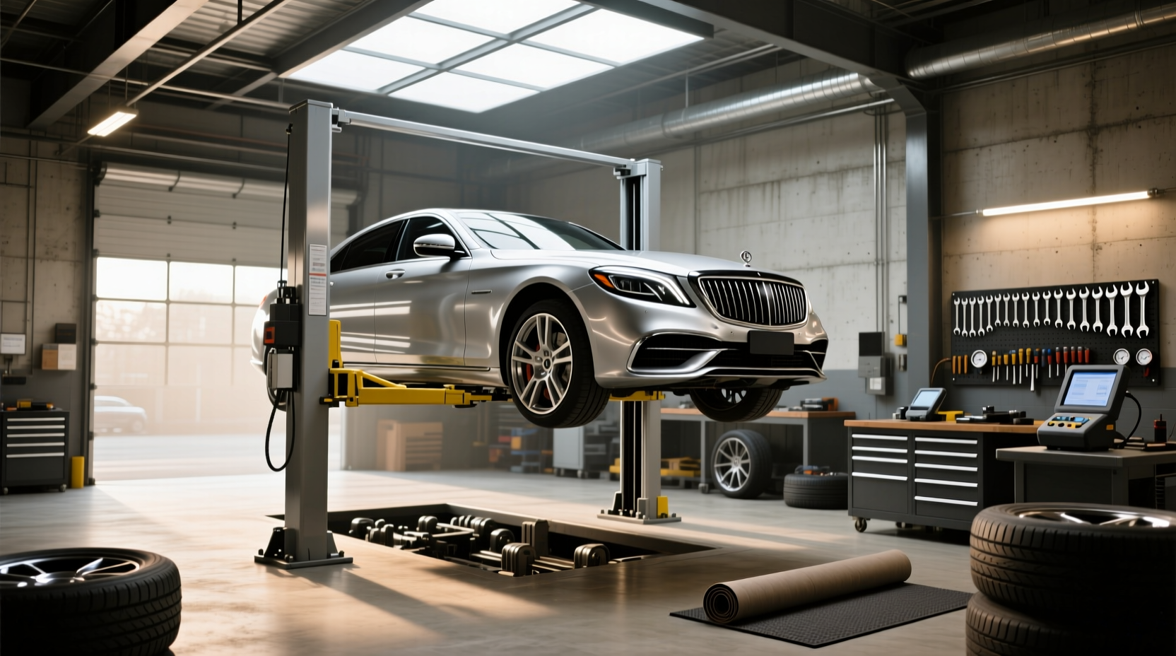 How to Choose and Install a 4-Post Car Lift Safely