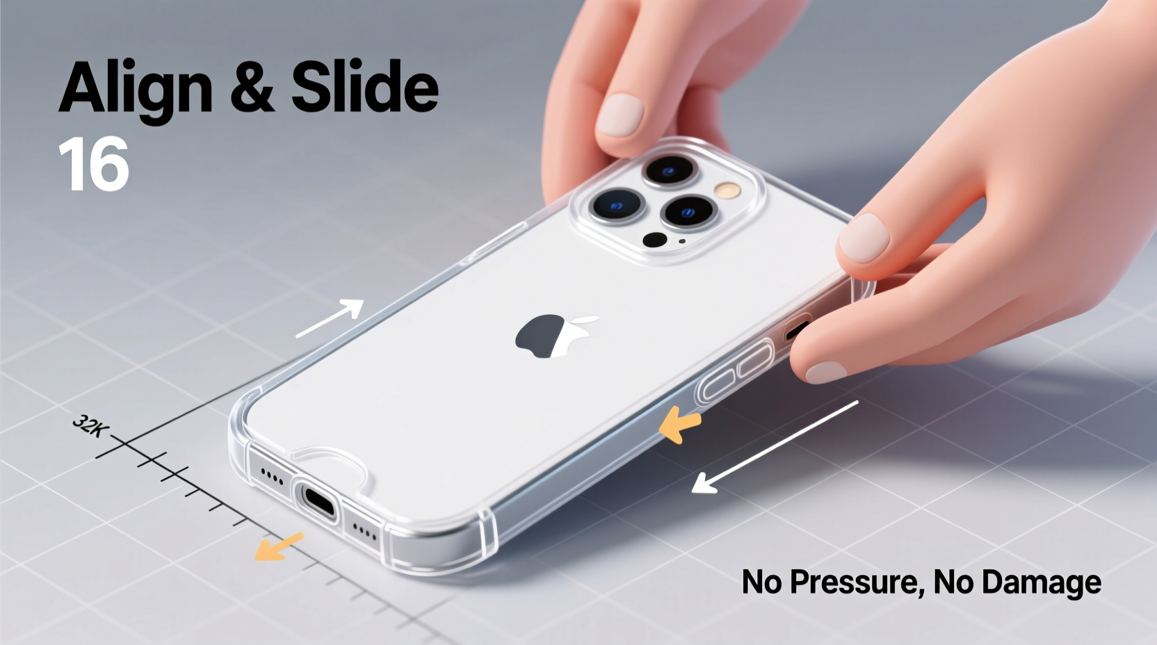 effortless guide to installing your iphone 16 phone cover without damage
