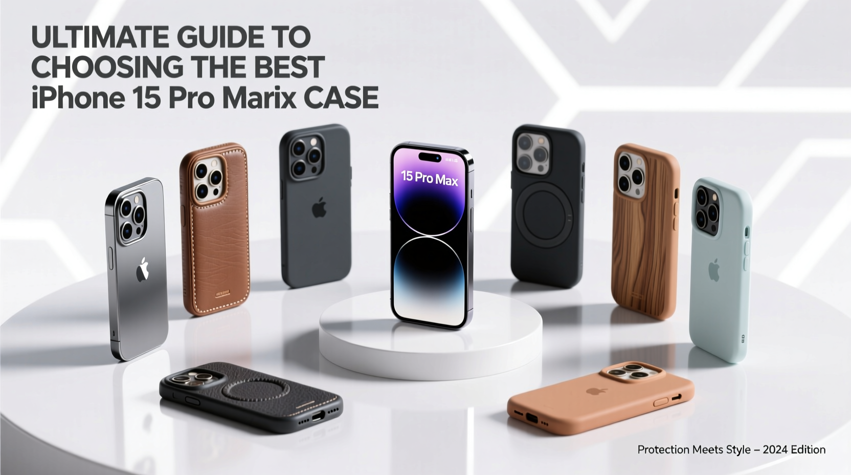ultimate guide to choosing the best iphone 15 pro max case for protection and style