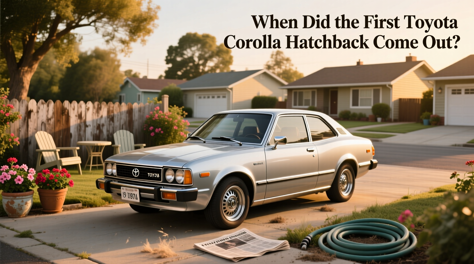 1978 Toyota Corolla Hatchback guide