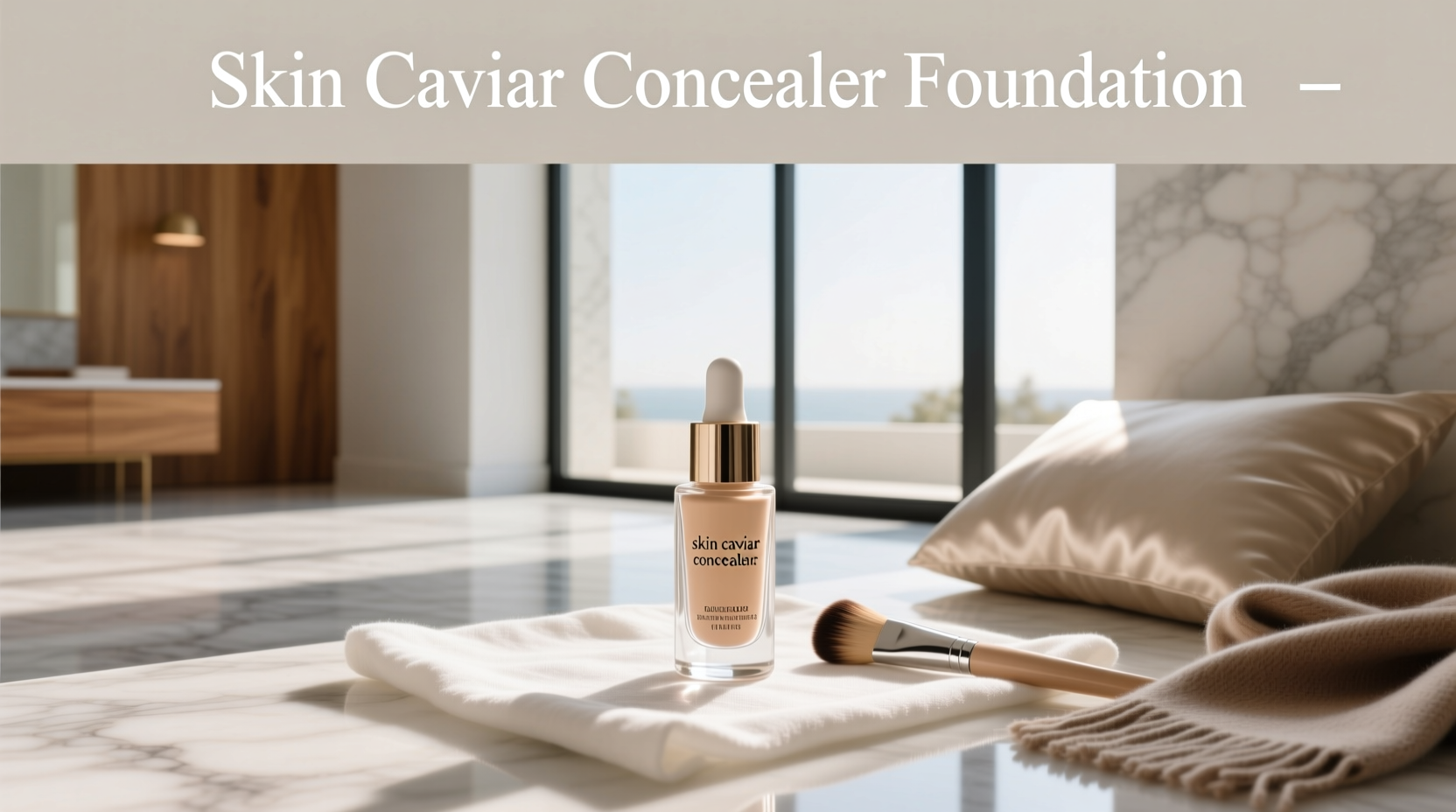 la prairie skin caviar concealer foundation review