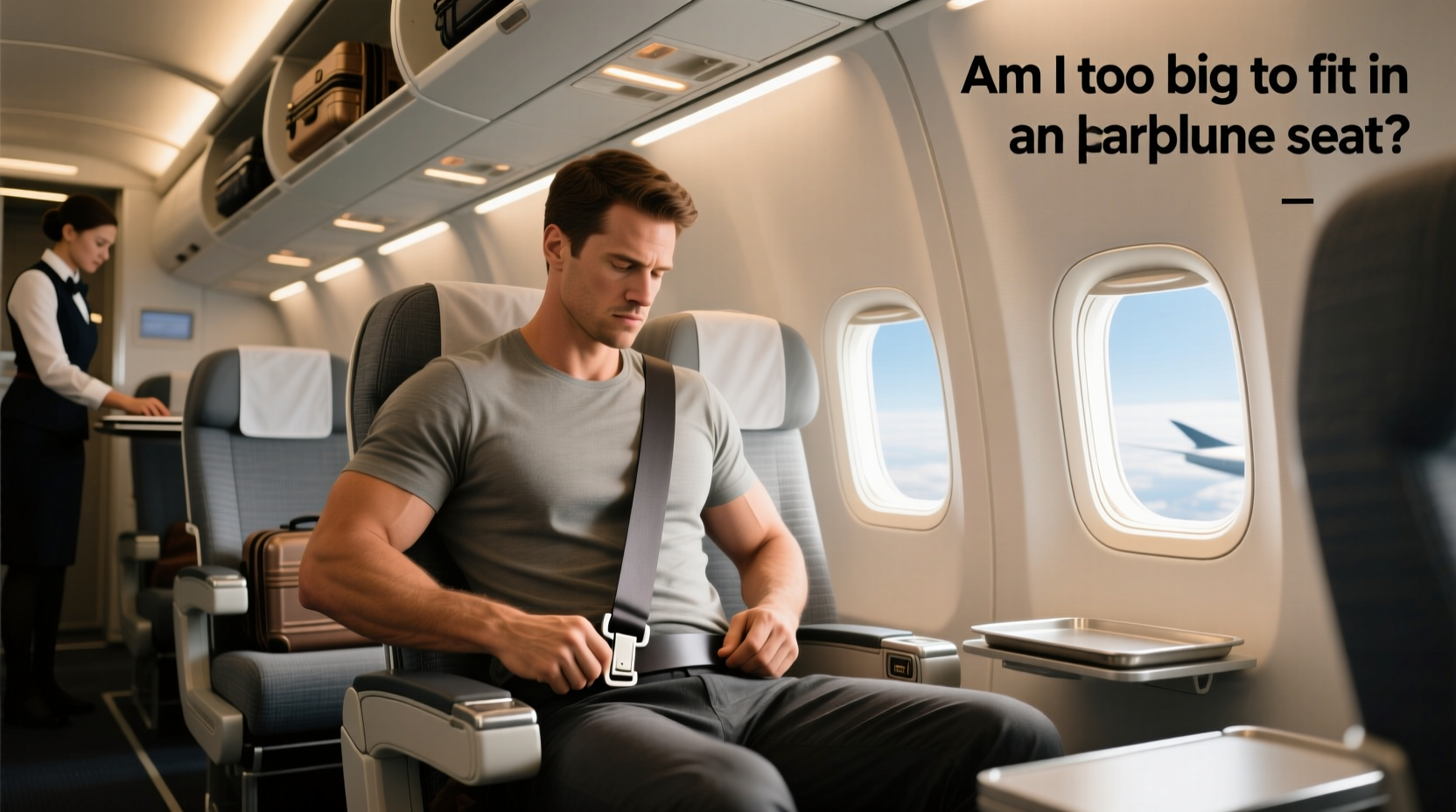 how to choose airplane seatbelt,Am I too big to fit in an airplane seat?