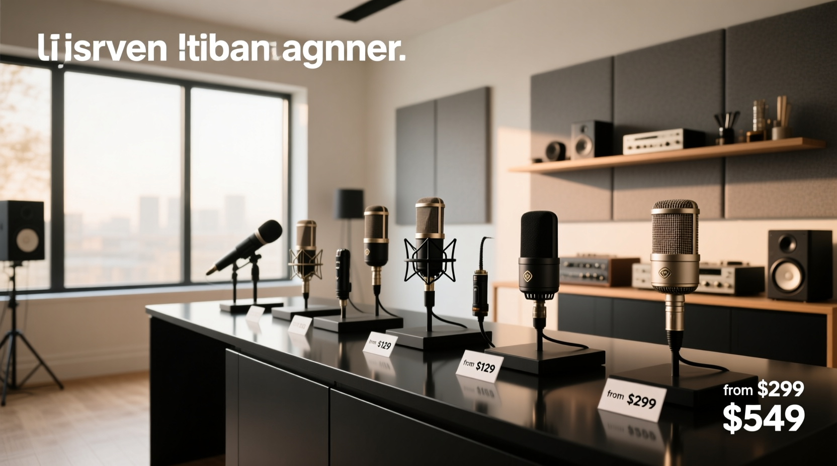 What Do Microphones Cost? Price Ranges by Type & Use Case